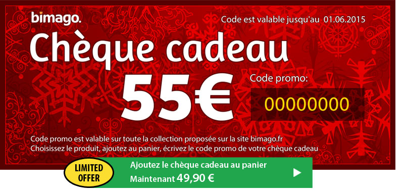 Chèque cadeau bimago