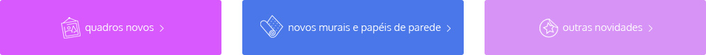 Novidades na bimago: veja novos quadros, papéis de parede e biombos