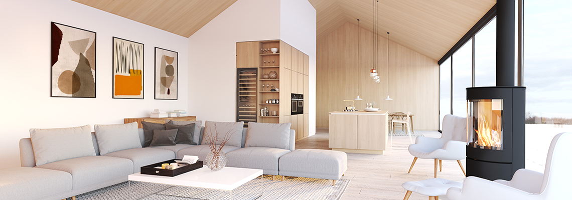 Modern Scandinavian style interior