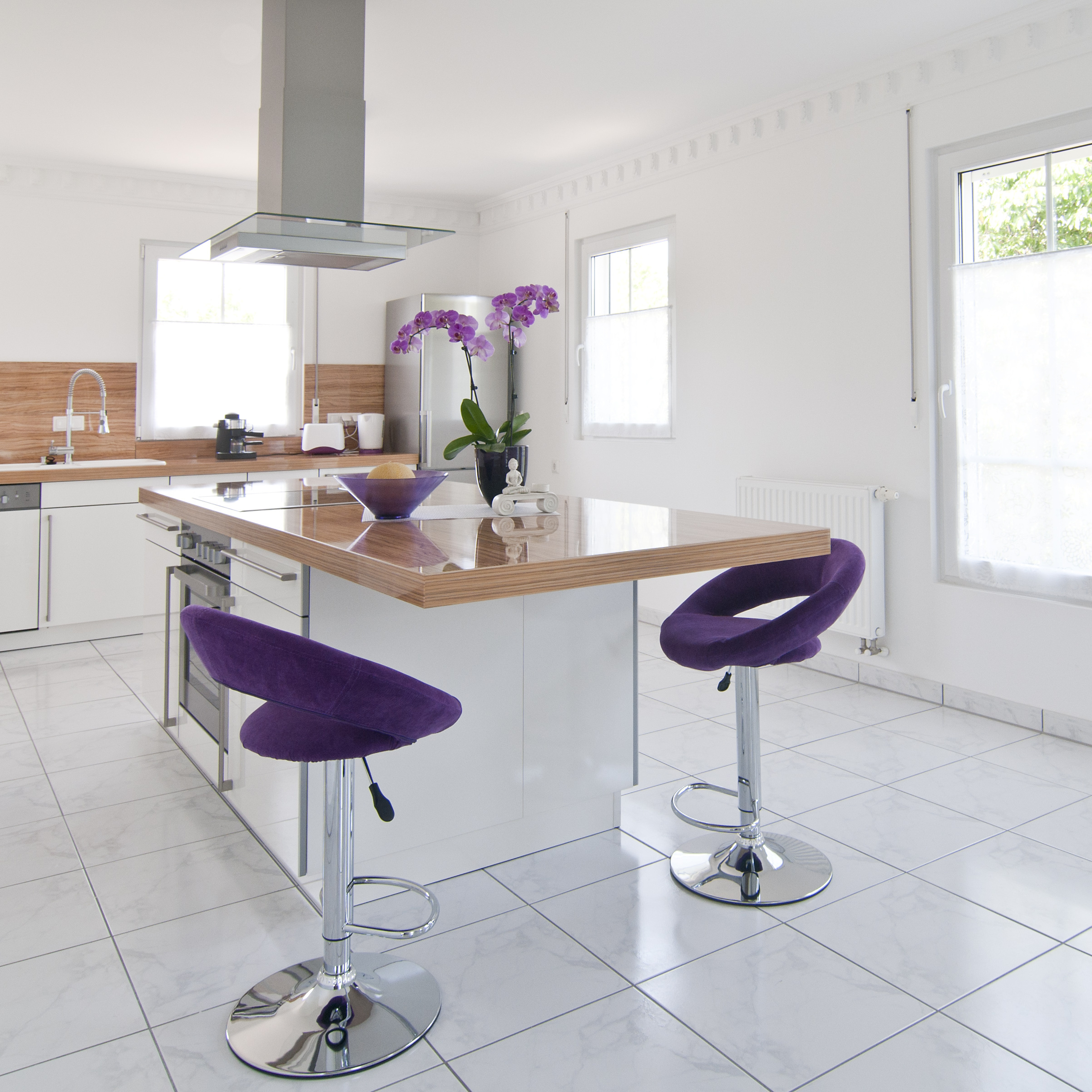 Decoración de la cocina - colores y accesorios de cocina