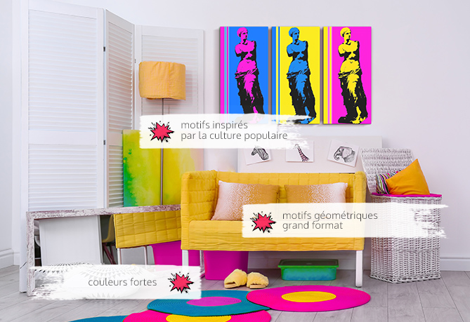 Déco pop Art : le mobilier et les accessoires indispensables - Zago Blog