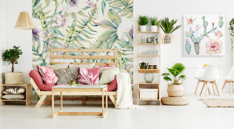 Urban Jungle Style Introduce Botanical And Tropical