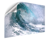 living room wall murals